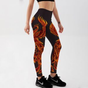 Legging Estampa Fênix Fogo