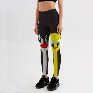 Legging Estampa Piu-Piu e Frajola