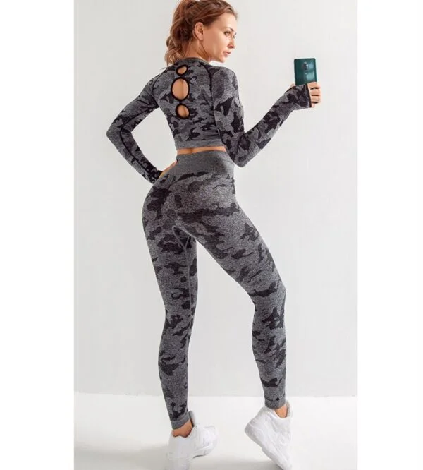 Conjunto Cropped e Legging Tie Dye - Image 5