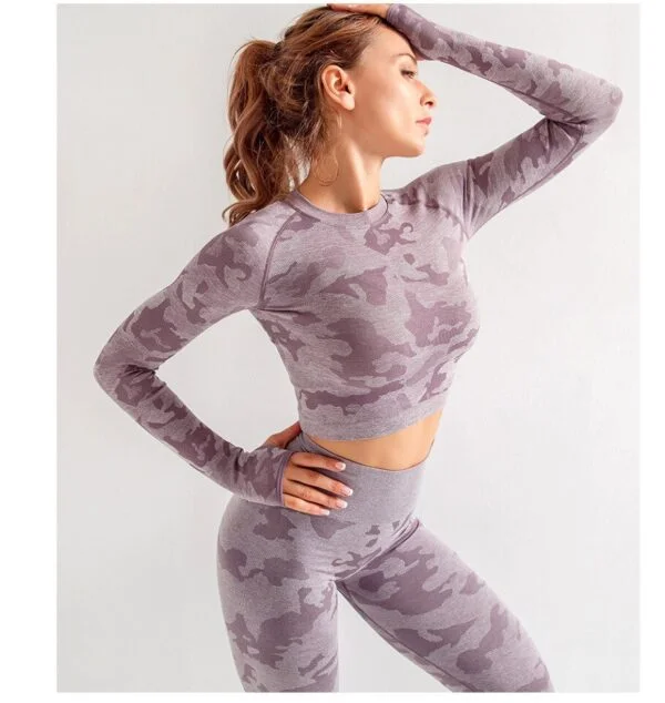 Conjunto Cropped e Legging Tie Dye - Image 4